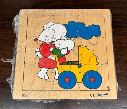 Rolf puzzel muis 9 stukjes, Kinderen en Baby's, Speelgoed | Kinderpuzzels, Gebruikt, Minder dan 10 stukjes, Ophalen of Verzenden