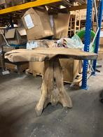 Masief houten tafel, Huis en Inrichting, Tafels | Statafels, Ophalen, Zo goed als nieuw