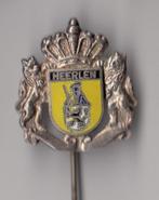 Heerlen emaille Stadswapen speldje, Verzamelen, Speldjes, Pins en Buttons, Gebruikt, Niet vindbaar, Niet vindbaar, Speldje of Pin