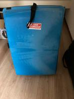 Grote blauwe koffer, Ophalen, Gebruikt, Hard kunststof, 45 tot 55 cm