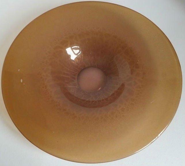 A.D. Copier - Glasfabriek Leerdam - Serica No.63 schaal, Antiek en Kunst, Antiek | Glas en Kristal, Ophalen of Verzenden