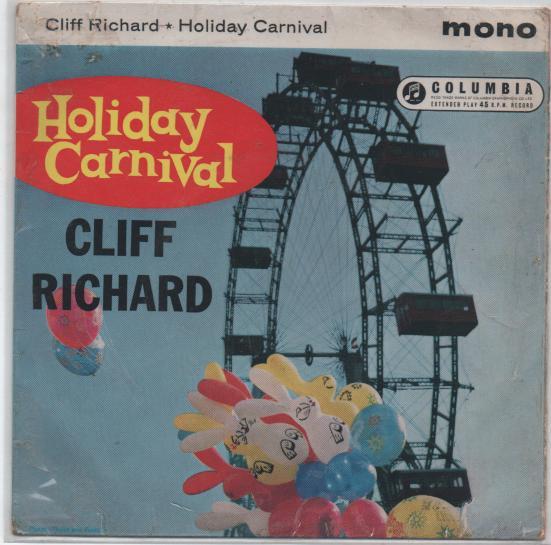 Cliff Richard- Holiday Carnival EP, Cd's en Dvd's, Vinyl Singles, Gebruikt, EP, Pop, 7 inch, Verzenden
