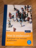 Nel Verhoeven - Wat is onderzoek?, Sociale wetenschap, Ophalen of Verzenden, Zo goed als nieuw, Nel Verhoeven