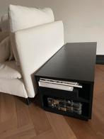 Bijzettafel salontafel smalle tafel tussen naast bank zwart, Ophalen, Minder dan 50 cm, 50 tot 100 cm, Minder dan 50 cm