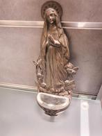 Antiek Wijwaterbakje Maria, Ophalen of Verzenden