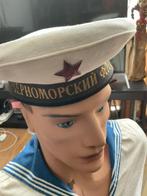 Russische pet en shirt koude oorlog, Ophalen of Verzenden, Marine, Overige gebieden, Helm of Baret