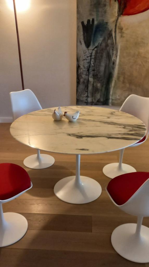 kussens eero saarinen tulipe stoelen , tulipe tafels, Huis en Inrichting, Woonaccessoires | Kussens, Nieuw, Wit, Overige vormen