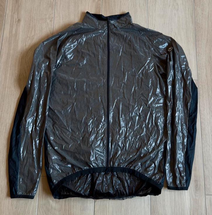 Assos Mille GT Clima Jacket Evo windbreker/regenjas - maat L, Fietsen en Brommers, Fietsaccessoires | Fietskleding, Zo goed als nieuw