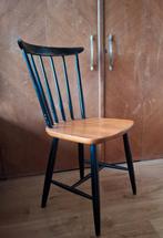 Spijlenstoel hout design vintage tapiovaara pastoe jaren 60, Ophalen, Gebruikt, Mid century modern, Eén