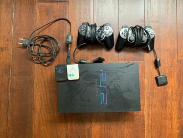 PlayStation 2 Fat SCPH-39004 + 16 games beschikbaar voor biedingen