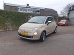 Fiat 500C 0.9 85pk Turbo Twinair 2012  cappuccino kleur, Auto's, Cabriolet, Handgeschakeld, 25 km/l, 85 pk