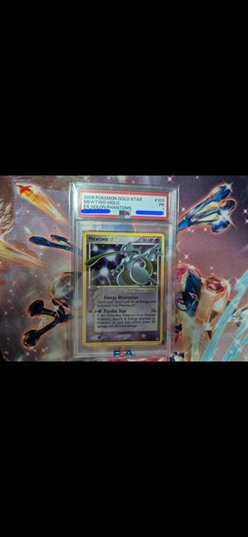Mewtwo Goldstar 103/110 ExHolon Phantom Psa 1 beschikbaar voor biedingen