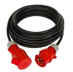 CEE 16A 20 meter krachtstroom verlengkabel 380V - 400V AC, Verzenden, Nieuw, Gereedschap