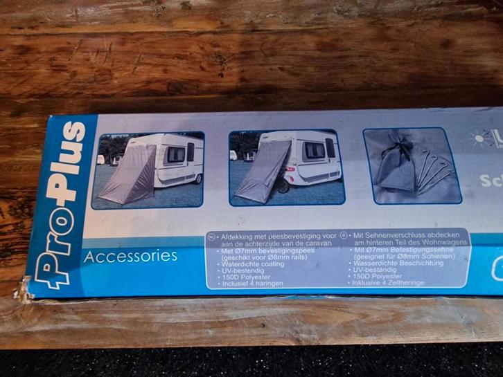 Schuurtent, Caravans en Kamperen, Caravan accessoires, Zo goed als nieuw, Ophalen