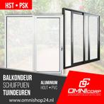 PVC Aluminium Tuindeur Balkondeur op Maat Schuifpuien HST PS, Doe-het-zelf en Verbouw, Kozijnen en Schuifpuien, Nieuw, Kunststof