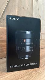 Sony FE 100mm F2.8 STF GM OSS - NIEUW garantie-aankoopnota, Nieuw, Ophalen of Verzenden