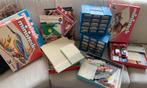 Vintage ministeck partijtje met veel platen boekjes stukjes, Hobby en Vrije tijd, Ministeck, Ophalen, Zo goed als nieuw, Box-set