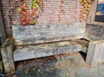 Gratis ophalen Steiger hout tuinbank 2x, Ophalen, Gebruikt, Hout