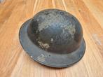 WW2 Britse camo helm, Verzamelen, Militaria | Tweede Wereldoorlog, Ophalen of Verzenden, Landmacht, Engeland, Helm of Baret