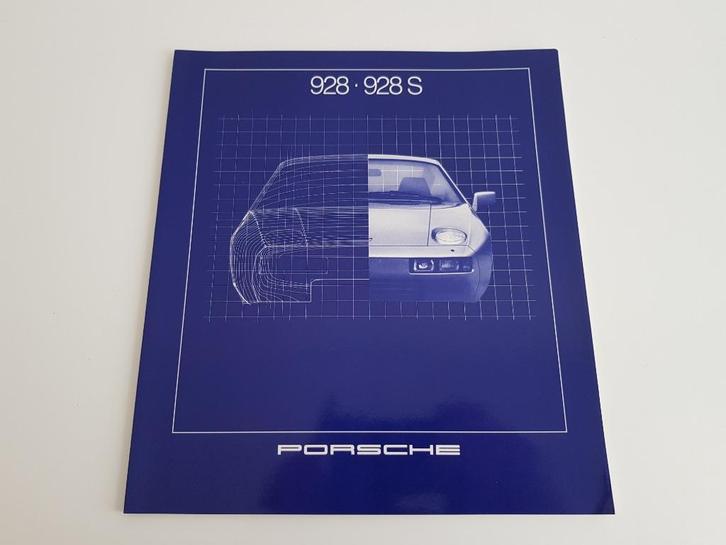 Porsche 928 & 928 S brochure + Datenblatt - 1981, Boeken, Auto's | Folders en Tijdschriften, Porsche, Ophalen of Verzenden