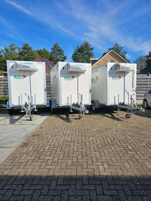 Verhuur koelwagen koelaanhanger te huur, Hobby en Vrije tijd, Feestartikelen | Verhuur, Zo goed als nieuw, Overige, Ophalen