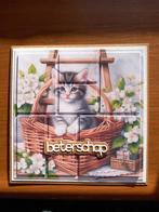 Kaart beterschap poes 197 = 1,75, Ophalen of Verzenden, Zo goed als nieuw, Overige thema's