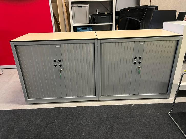 Roldeurkast Gispen Meta met sleutel of Kembo archiefkast, Huis en Inrichting, Kasten | Roldeurkasten en Archiefkasten, Gebruikt