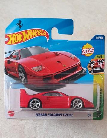 Hot Wheels Ferrari F40 Competizione Custom, Uniek!! beschikbaar voor biedingen