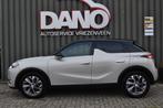 DS DS 3 Crossback E-Tense Grand Chic 50 kWh Camera/LED/ACC/L, Auto's, DS, Gebruikt, Zwart, 320 km, Zilver of Grijs