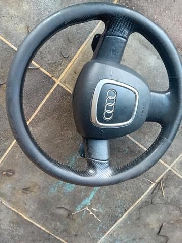 Audi a3 8p stuur met airbag flippers beschikbaar voor biedingen