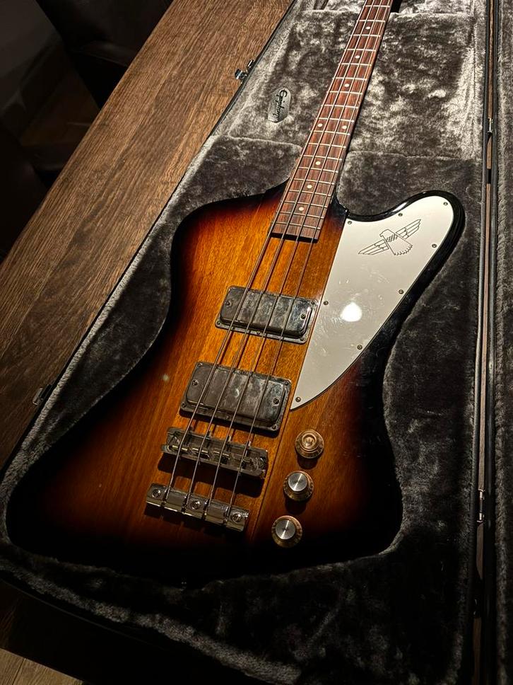 Eipiphone thunderbird pro tabacco sunburst!, Muziek en Instrumenten, Snaarinstrumenten | Gitaren | Bas, Gebruikt, Elektrisch, Ophalen of Verzenden