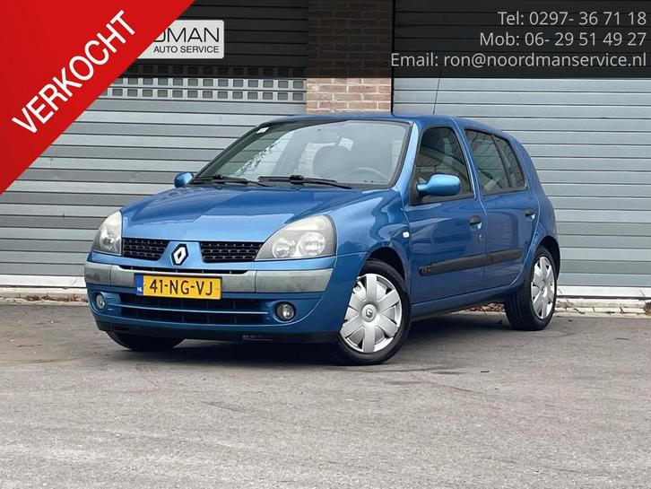 Renault Clio 1.6-16V Dynamique, Auto's, Renault, Bedrijf, Te koop, Clio, ABS, Airbags, Airconditioning, Alarm, Boordcomputer, Centrale vergrendeling