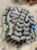 Allerlei pvc toebehoren en hulpstukken., Ophalen, Bochten, Pvc, Nieuw