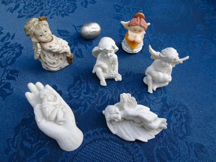 Schattige mini kerstengeltjes., Diversen, Kerst, Gebruikt, Ophalen of Verzenden