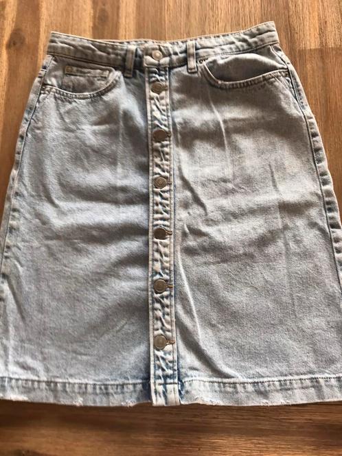 Silver Creek spijkerrok mt 36 licht blauw, Kleding | Dames, Rokken, Zo goed als nieuw, Maat 36 (S), Blauw, Boven de knie, Ophalen of Verzenden