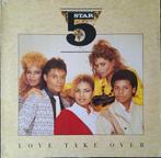 Five Star: Love takes over  Maxi single vinyl, Gebruikt, Maxi-single, Ophalen of Verzenden, Pop