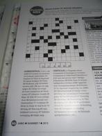 DENKSPORT - KRUISWOORDPUZZELS (Nieuw), Ophalen, Minder dan 500 stukjes, Nieuw