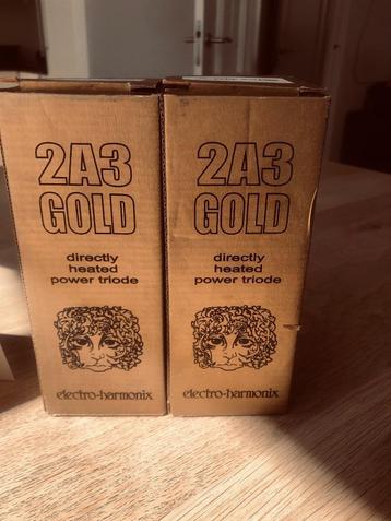 2A3 Gold Electro Harmonix beschikbaar voor biedingen