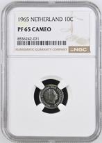 10 cent 1965 NGC Proof 65 CAM (€ 275), Verzenden, Koningin Juliana, 10 cent, Losse munt
