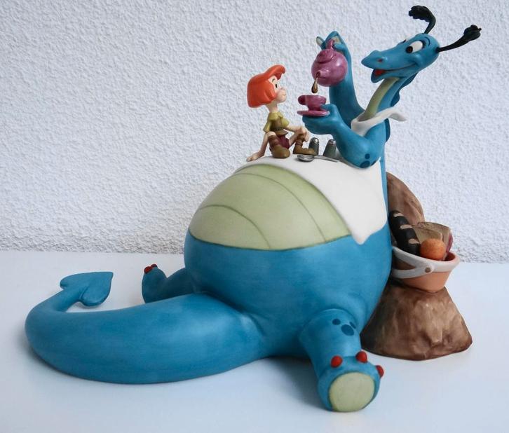 WDCC - The reluctant dragon - The more the merrier, Verzamelen, Disney, Zo goed als nieuw, Beeldje of Figuurtje, Ophalen of Verzenden