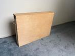 Houten opbergkist 75x55x12 met afneembaar deksel, Gebruikt, Minder dan 25 mm, Ophalen of Verzenden, Plank