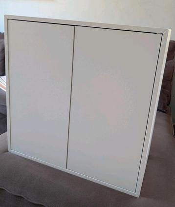 Wit Kastje met 2 deurtjes Eket Ikea  beschikbaar voor biedingen