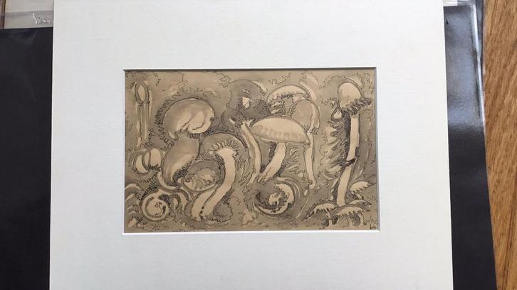 Ets/aquatint van Jaap Rooke, Antiek en Kunst, Kunst | Etsen en Gravures, Ophalen of Verzenden