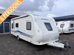 Hobby De Luxe 560KMFE bj.2010, 6 PERSOONS, MOVER en VOORTENT, Rondzit, Hobby, Bedrijf, Kachel