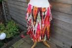 Rok rood/ oranje Didi mt L, Kleding | Dames, Maat 42/44 (L), Ophalen of Verzenden, Didi, Zo goed als nieuw