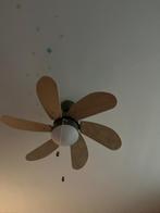 Plafond ventilator met lamp, Ophalen, Zo goed als nieuw, Plafondventilator