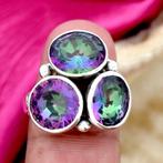 Schitterende ring met mystic topaz als blikvanger, Overige kleuren, Verzenden, 19 tot 20, Nieuw