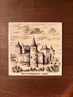 Muiderslot 1280 tegel van schoonhoven muurdecoratie, Antiek en Kunst, Ophalen of Verzenden