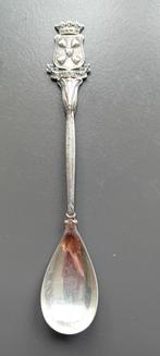 Echt zilveren theelepeltje met stadswapen Bussum, Ophalen of Verzenden