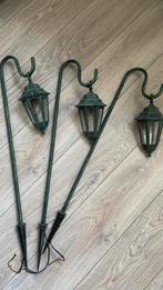 Drie Metalen Tuin verlichting, Minder dan 50 watt, Overige typen, Nieuw, Ophalen of Verzenden